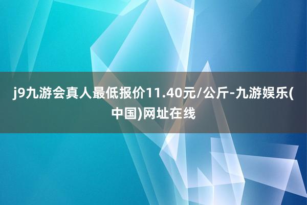 j9九游会真人最低报价11.40元/公斤-九游娱乐(中国)网址在线